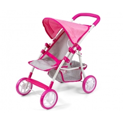 Milly Mally Wózek dla lalek Natalie Prestige Pink