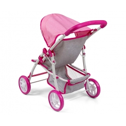Milly Mally Wózek dla lalek Natalie Prestige Pink
