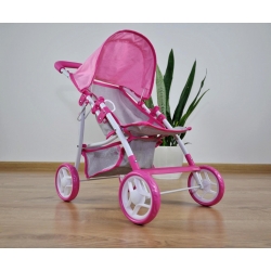Milly Mally Wózek dla lalek Natalie Prestige Pink