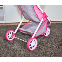 Milly Mally Wózek dla lalek Susie Prestige Pink