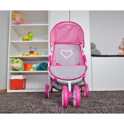 Milly Mally Wózek dla lalek Susie Prestige Pink