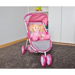 Milly Mally Wózek dla lalek Susie Prestige Pink