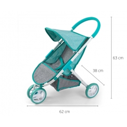 Milly Mally Wózek dla lalek Susie Prestige Mint