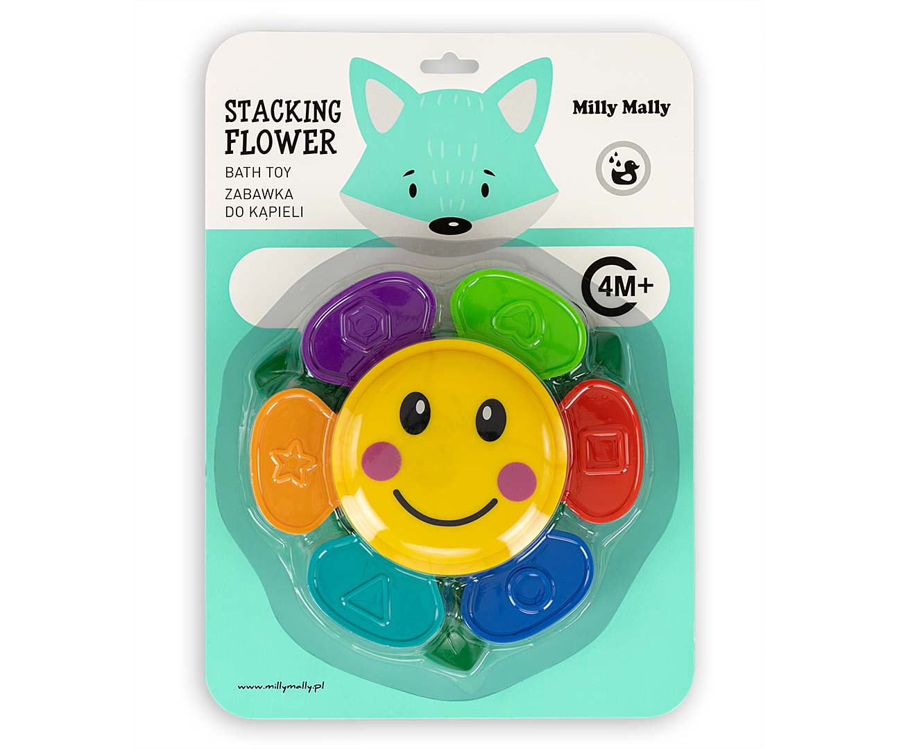 Zabawka do wody Kwiatek - Stacking flower - 0695