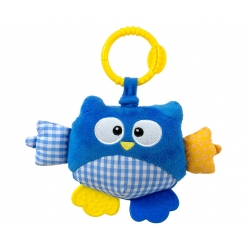 Zawieszka pluszowa Sówka - Cutie owl - 2881 BLUE