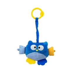 Zawieszka pluszowa Sówka - Cutie owl - 2881 BLUE