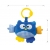 Zawieszka pluszowa Sówka - Cutie owl - 2881 BLUE