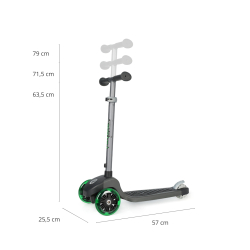 Qplay Hulajnoga Future Eco New Green