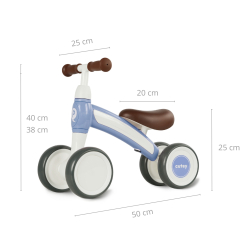 Qplay Pojazd Cutey Retro Blue