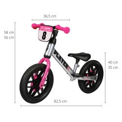 Qplay Rowerek Biegowy Player Pink
