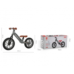 Qplay Rowerek Biegowy Racer Grey