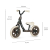 Qplay Rowerek Biegowy Trainer Black