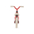 Qplay Rowerek Biegowy Trainer Red
