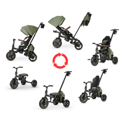 Qplay Rowerek Trójkołowy Comfo Max Olive Green
