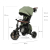 Qplay Rowerek Trójkołowy Comfo Max Olive Green
