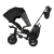 Qplay Rowerek Trójkołowy Nova Deluxe Black