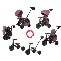 Qplay Rowerek Trójkołowy Nova Max Violet