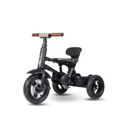 Qplay Rowerek Trójkołowy Rito Deluxe Rubber Grey