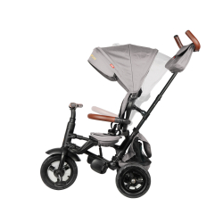 Qplay Rowerek Trójkołowy Rito Deluxe Rubber Grey