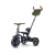 Qplay Rowerek Trójkołowy Rito Deluxe Rubber Olive