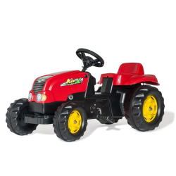 Rolly Toys 012121 Traktor Rolly Kid z przeczepą Czerwony