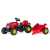 Rolly Toys 012121 Traktor Rolly Kid z przeczepą Czerwony