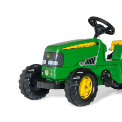 Rolly Toys 012190 Traktor Rolly Kid John Deere z przyczepą