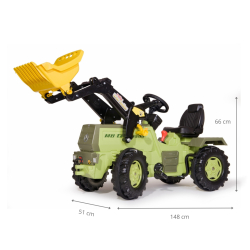 Rolly Toys 046690 Traktor Rolly Farmtrac Mercedes Benz z łyżka i biegami