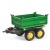 Rolly Toys 122004 Przyczepa Rolly-Mega Trailer jasno zielona, żółte koła, 2-osie