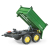 Rolly Toys 122004 Przyczepa Rolly-Mega Trailer jasno zielona, żółte koła, 2-osie