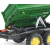 Rolly Toys 122004 Przyczepa Rolly-Mega Trailer jasno zielona, żółte koła, 2-osie