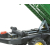 Rolly Toys 122004 Przyczepa Rolly-Mega Trailer jasno zielona, żółte koła, 2-osie