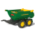 Rolly Toys 122165 Przyczepa Rolly Halfpipe półwywrotka John Deere 2-osie