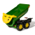 Rolly Toys 122165 Przyczepa Rolly Halfpipe półwywrotka John Deere 2-osie