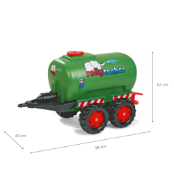 Rolly Toys 122653 Cysterna Rolly-Tanker 2-osie Zielona