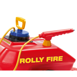 Rolly Toys 122967 Cysterna Rolly - Vacumax Fire z Pompą i Sikawką czerwona