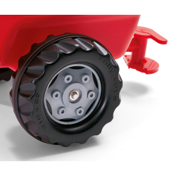 Rolly Toys 122967 Cysterna Rolly - Vacumax Fire z Pompą i Sikawką czerwona