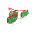 Rolly Toys 123841 Wały Rolly Cambridge
