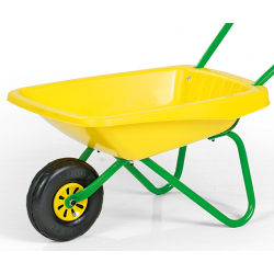 Rolly Toys 270873 Taczka Plastikowa Żółta