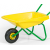 Rolly Toys 270873 Taczka Plastikowa Żółta