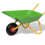Rolly Toys 271900 Taczka Metalowa Zielona