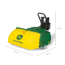 Rolly Toys 409716 Zamiatarka z Klapą John Deere