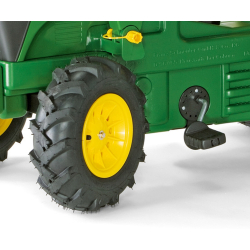 Rolly Toys 710126 Traktor Rolly Farmtrac John Deere z łyżką i pompowanymi kołami