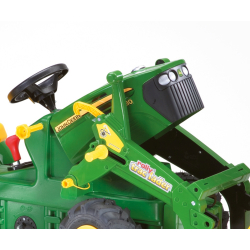 Rolly Toys 710126 Traktor Rolly Farmtrac John Deere z łyżką i pompowanymi kołami