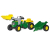 Rolly Toys 811496 Traktor Rolly Junior John Deere z łyżką i przyczepą
