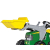 Rolly Toys 811496 Traktor Rolly Junior John Deere z łyżką i przyczepą