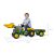 Rolly Toys 811496 Traktor Rolly Junior John Deere z łyżką i przyczepą