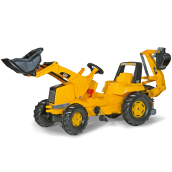 Rolly Toys 813001 Traktor Rolly Junior Cat z łyżką i koparką