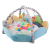 TinyMini JL639-2A Mata edukacyjna 2w1 Kwiat Zoo