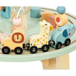 Tooky Toy TH712N Stolik edukacyjny Zoo